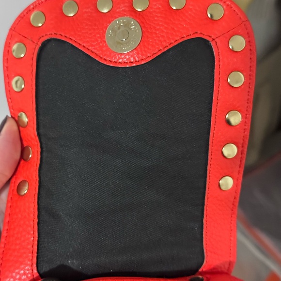 Rebecca Minkoff Cherry Red Studded Backpack - Picture 7 of 8